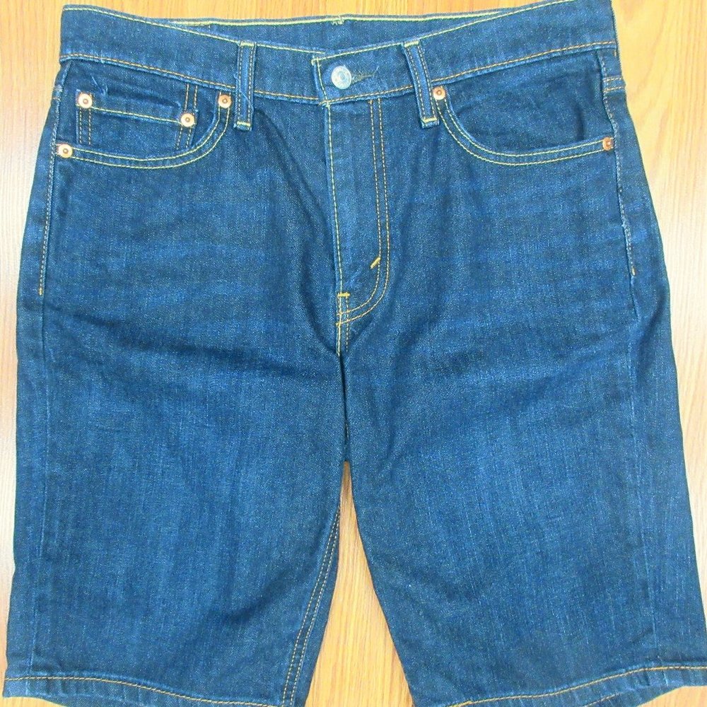 Levi's Blue Denim Jean Shorts